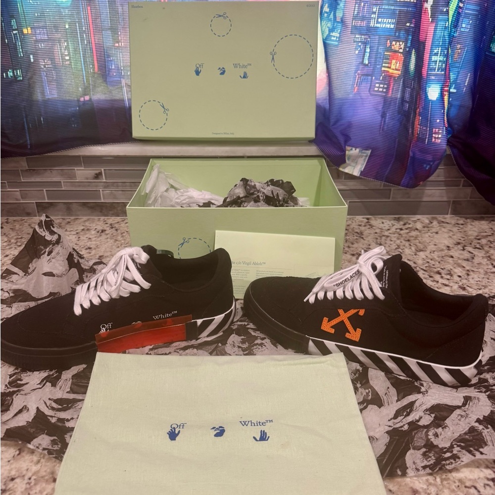Off-White C/O Virgil Abloh VULCANIZED COA & box - Picture 5 of 16